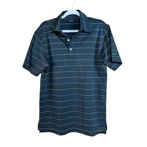 Dunning Golf Men's Stripe Jersey Polo Shirt